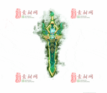 免费传奇盾牌法宝素材编号：20241201B34-1