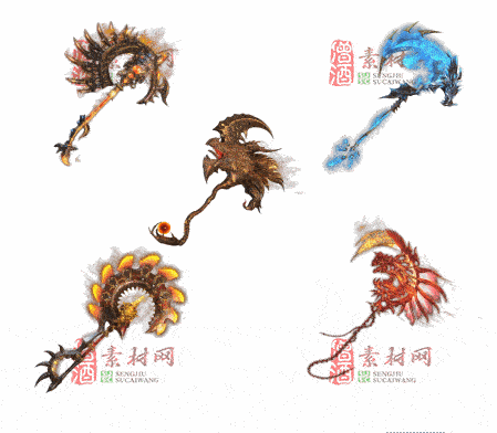免费传奇盾牌法宝素材编号：20241201B41-1