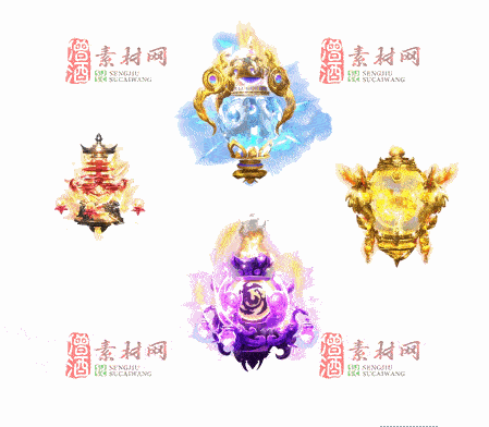 免费传奇盾牌法宝素材编号：20241202A02-1