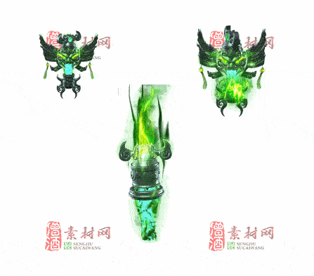 免费传奇盾牌法宝素材编号：20241202A89-1