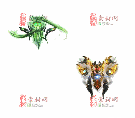 免费传奇盾牌法宝素材编号：20241202A100-1
