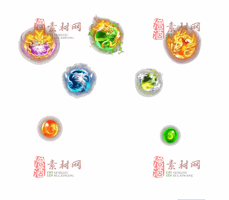 免费传奇盾牌法宝素材编号：20241202B01-1