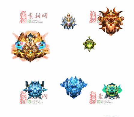 免费传奇盾牌法宝素材编号：20241202B32-1