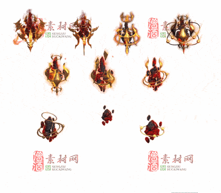 免费传奇盾牌法宝素材编号：20241202B65-1