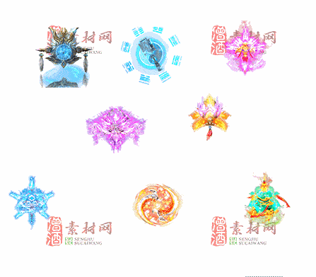 免费传奇盾牌法宝素材编号：20241202B66-1