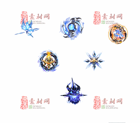 免费传奇盾牌法宝素材编号：20241202B68-1
