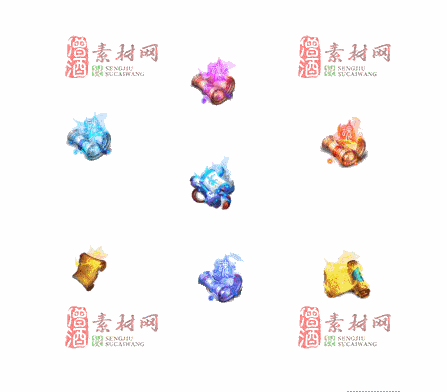 免费传奇盾牌法宝素材编号：20241202B76-1