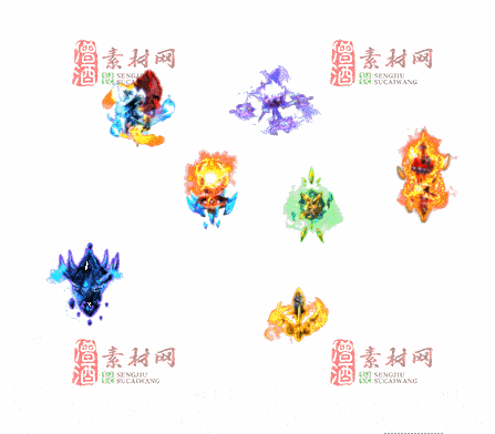 免费传奇盾牌法宝素材编号：20241202B86-1