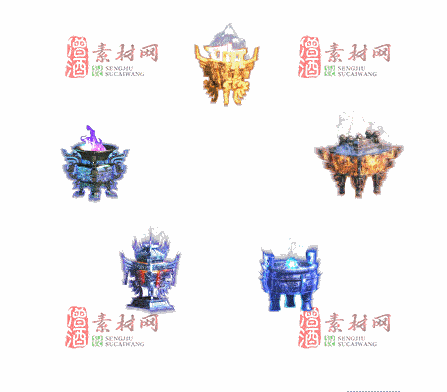 免费传奇盾牌法宝素材编号：20241202B88-1