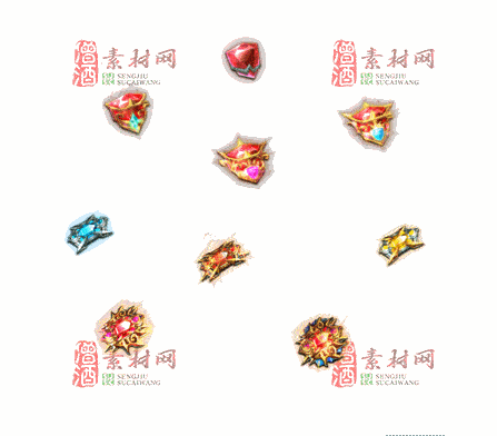 免费传奇盾牌法宝素材编号：20241202B98-1