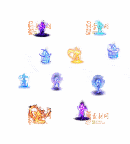 免费传奇道具特效素材20241216A：16-1