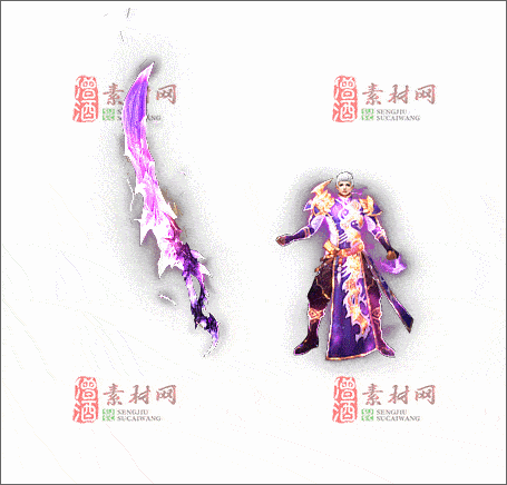 免费传奇剑甲套装素材20241221A：09-1