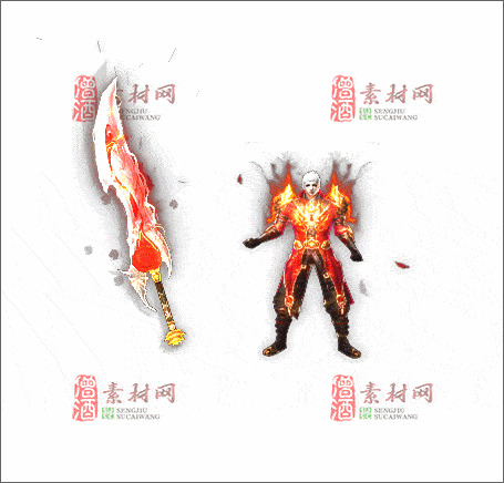 免费传奇剑甲套装素材20241221A：13-1