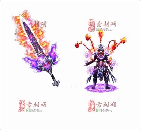 免费传奇精品剑甲素材20241222A：36-1
