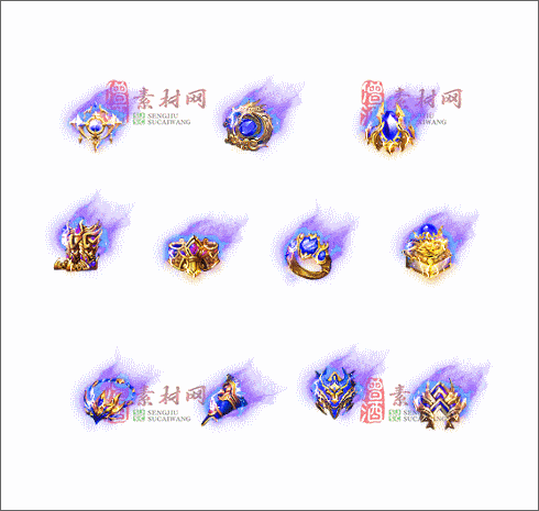 精品传奇首饰素材编号20241224A：26-1
