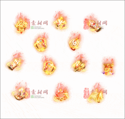 精品传奇首饰素材编号20241224A：33-1