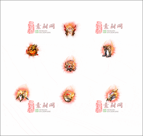 精品传奇首饰素材编号20241224A：55-1