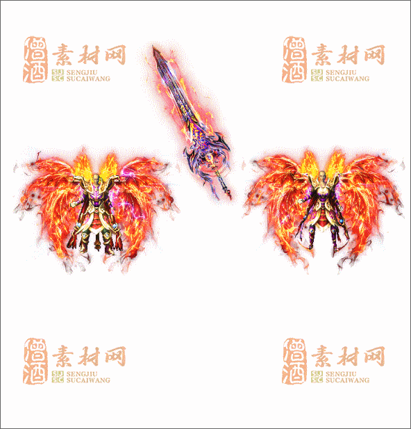 精品男女传奇剑甲素材20241230A：04-1