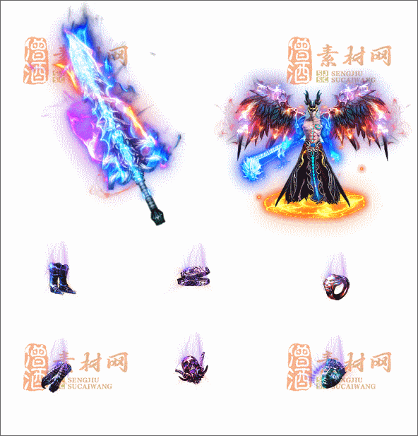 精品传奇剑甲素材20241230A：18-1