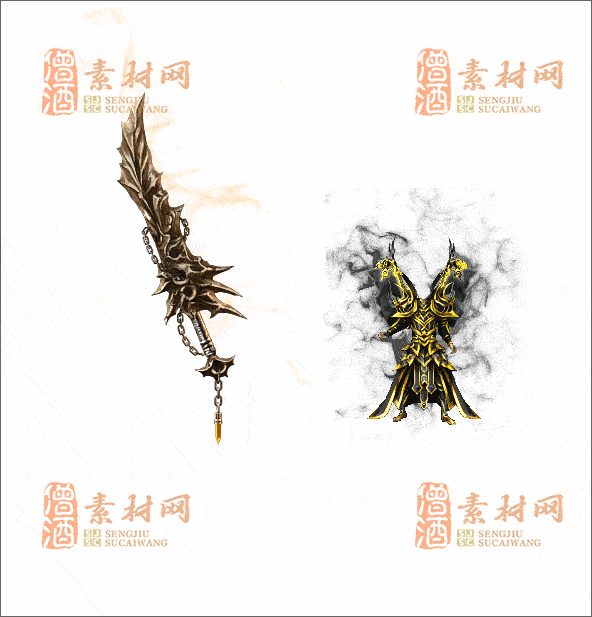 精品传奇剑甲素材20241230A：34-1