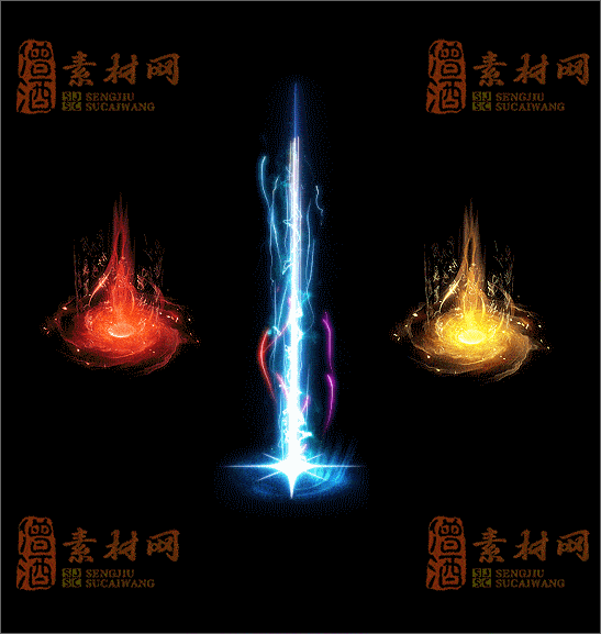 免费传奇光柱素材20241231A：19-1