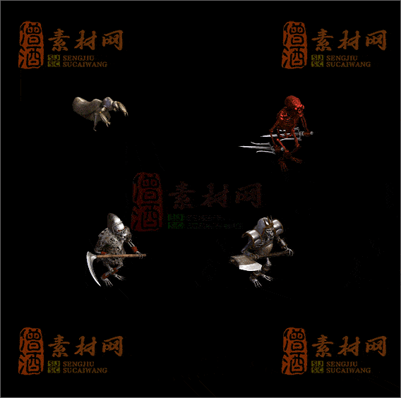 精品传奇怪物素材20250118A：04-1