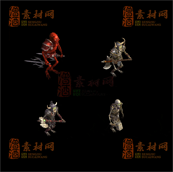 精品传奇怪物素材20250118A：17-1