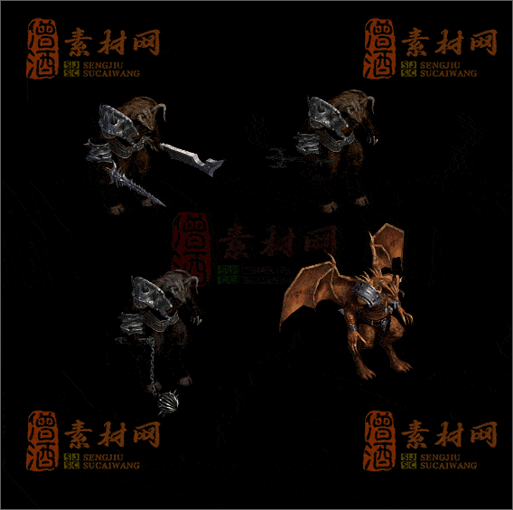 精品传奇怪物素材20250118A：27-1