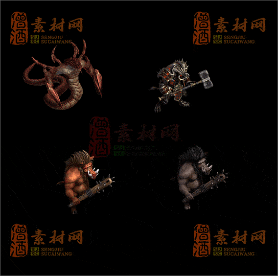 精品传奇怪物素材20250118A：29-1