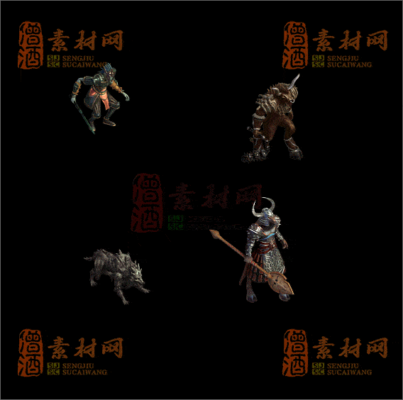 精品传奇怪物素材20250118A：33-1
