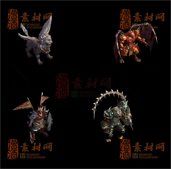 精品传奇怪物素材20250118A：36-1