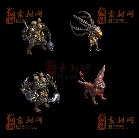 精品传奇怪物素材20250118A：37-1