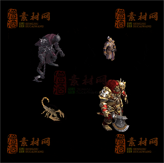精品传奇怪物素材20250118A：40-1