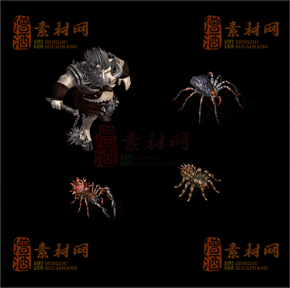 精品传奇怪物素材20250118A：41-1