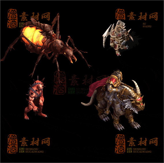 精品传奇怪物素材20250118A：42-1