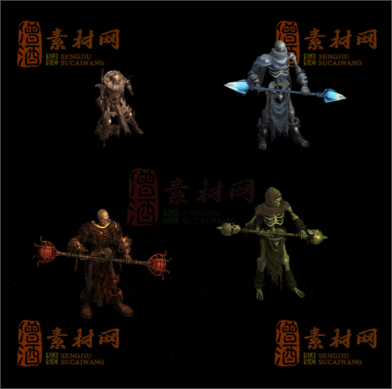 精品传奇怪物素材20250118A：46-1