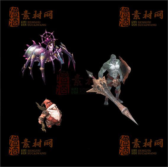 精品传奇怪物素材20250118A：83-1
