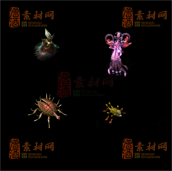 精品传奇怪物素材20250118A：86-1