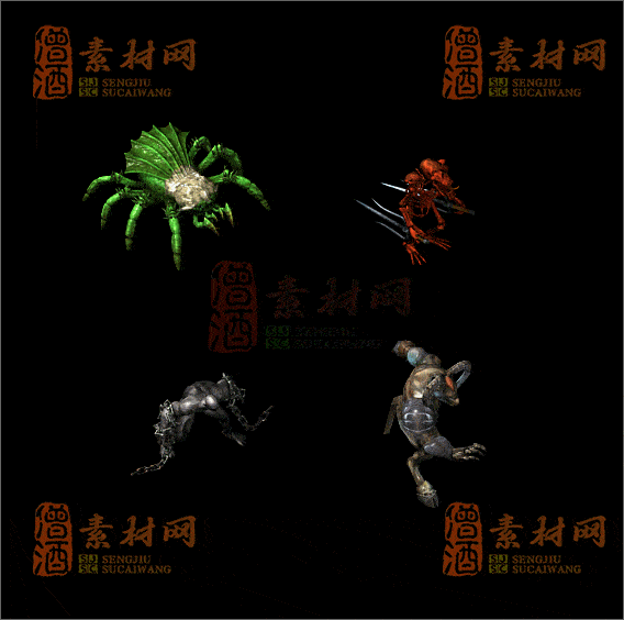 精品传奇怪物素材20250118A：87-1
