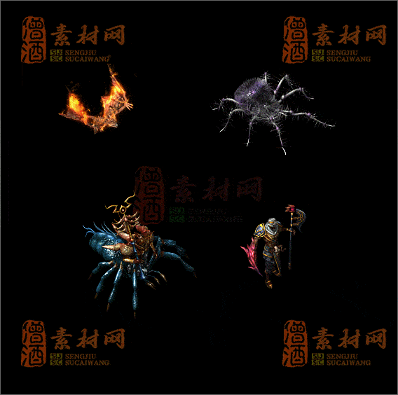 精品传奇怪物素材20250118A：88-1