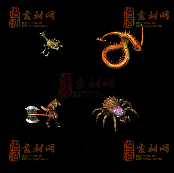 精品传奇怪物素材20250118A：89-1