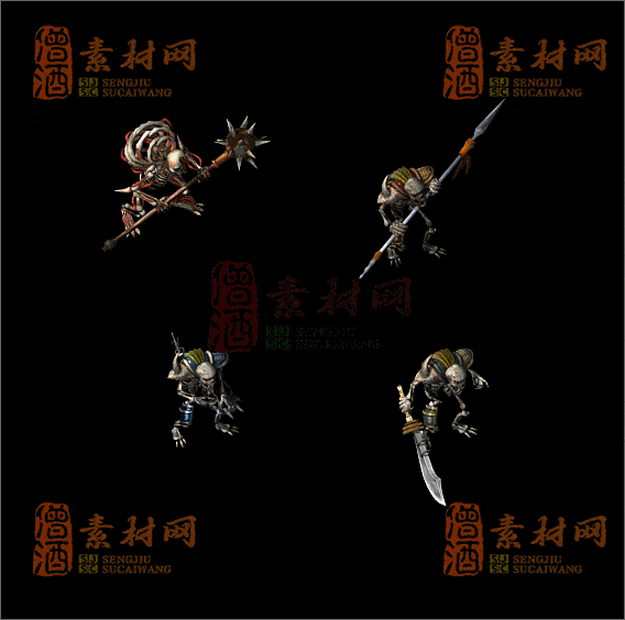 精品传奇怪物素材20250118A：91-1