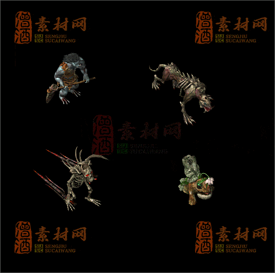 精品传奇怪物素材20250118A：93-1