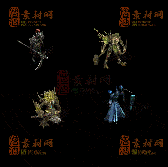 精品传奇怪物素材20250118A：100-1