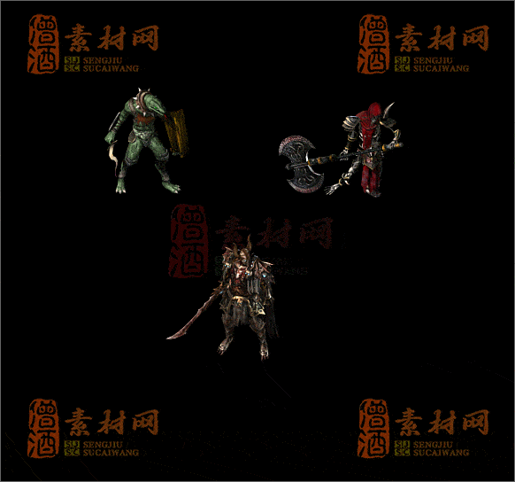 精品传奇怪物素材20250118B：04-1