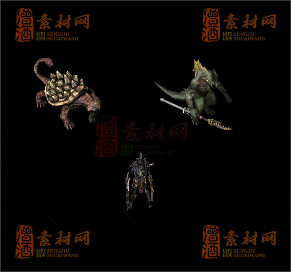 精品传奇怪物素材20250118B：10-1