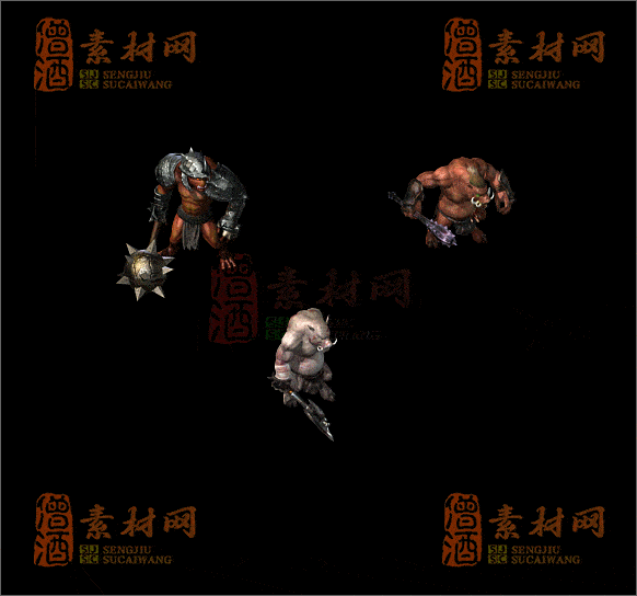 精品传奇怪物素材20250118B：13-1