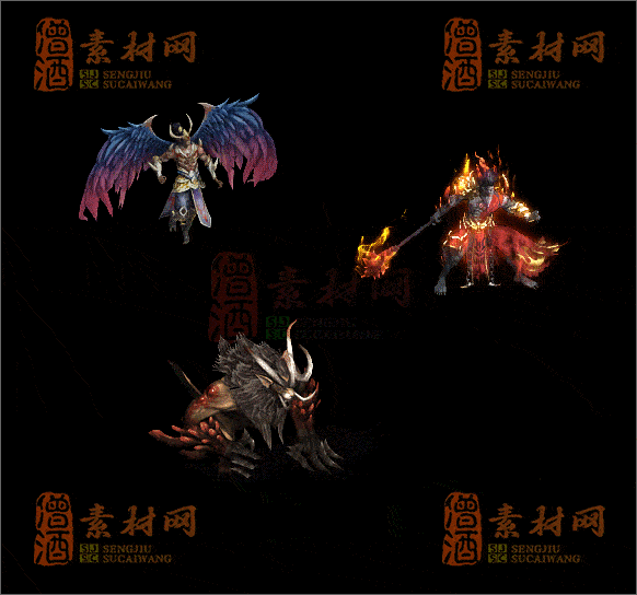 精品传奇怪物素材20250118B：31-1