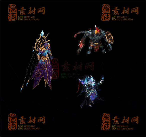 精品传奇怪物素材20250118B：32-1
