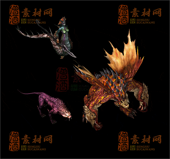 精品传奇怪物素材20250118B：60-1